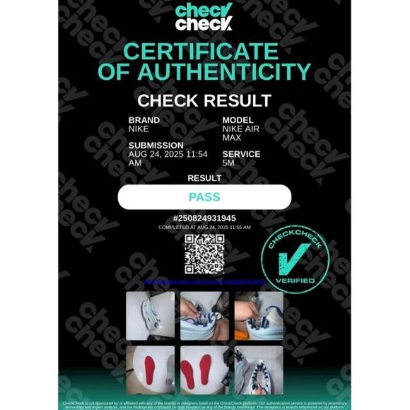 Nike Air Max 97 Golf NRG 'Wing It' Shoes Men's 7.5 Women's 9 CK1220-100 - Picture 12 of 12